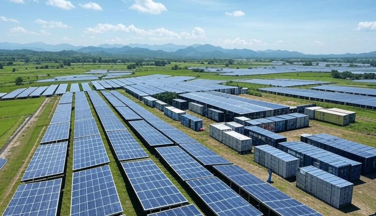 farma PV z magazynem energii