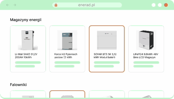 Wybór magazynów energii