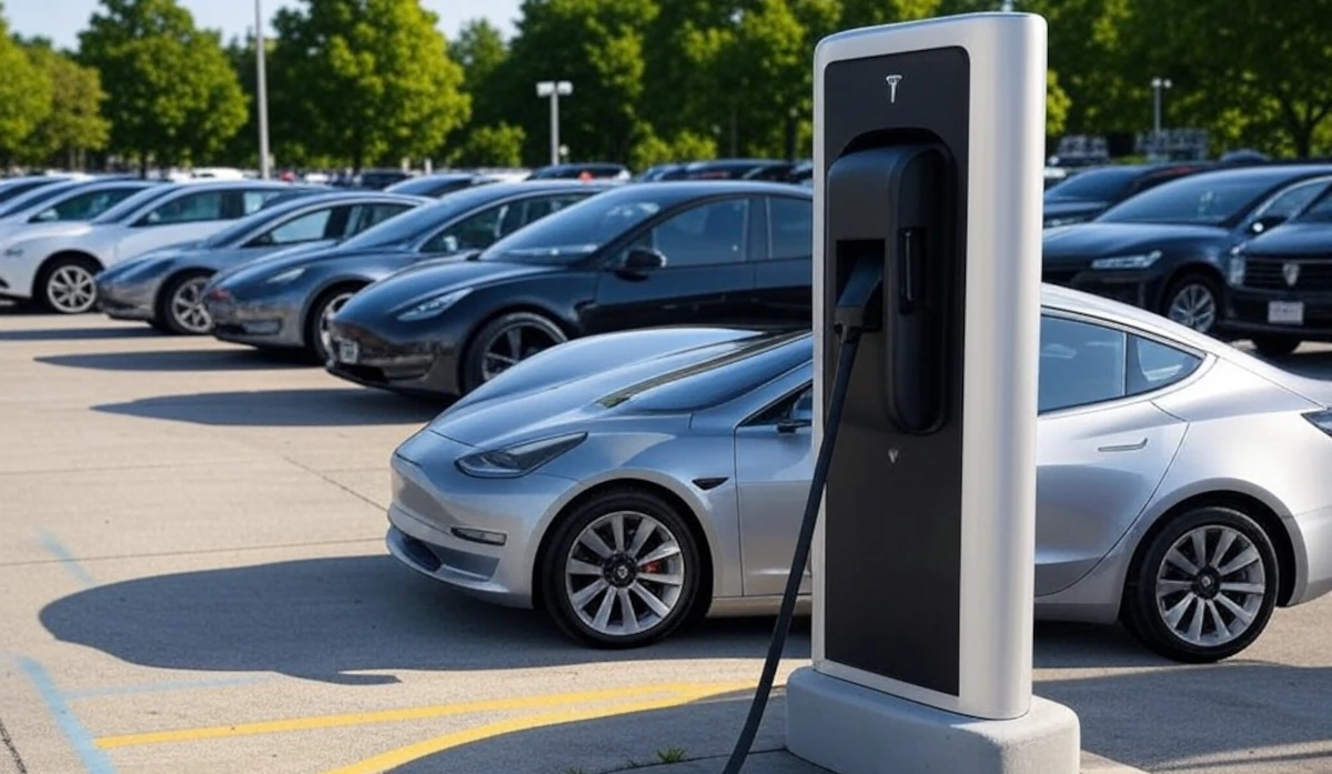 parking samochodów elektrycznych